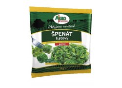 Agro Jesenice Špenátové listy porce 400 g Agro Jesenice Špenátové listy porce 400 g