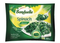 Bonduelle Špenátové listy 400 g Bonduelle Špenátové listy 400 g