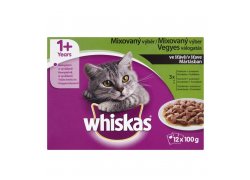 Whiskas Mixovaný výběr ve šťávě 12x100 g Whiskas Mixovaný výběr ve šťávě 12x100 g